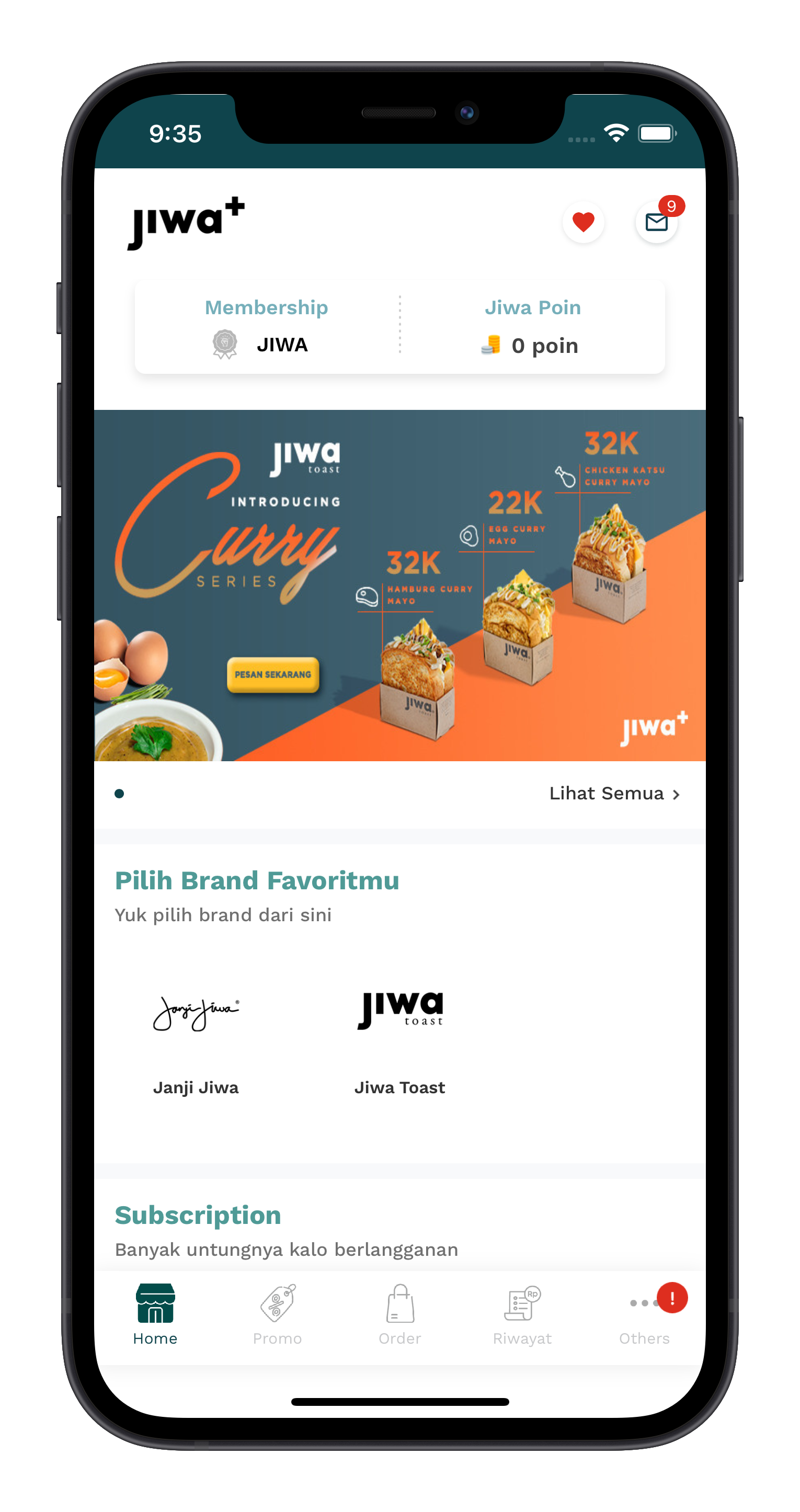 Jiwa+ app