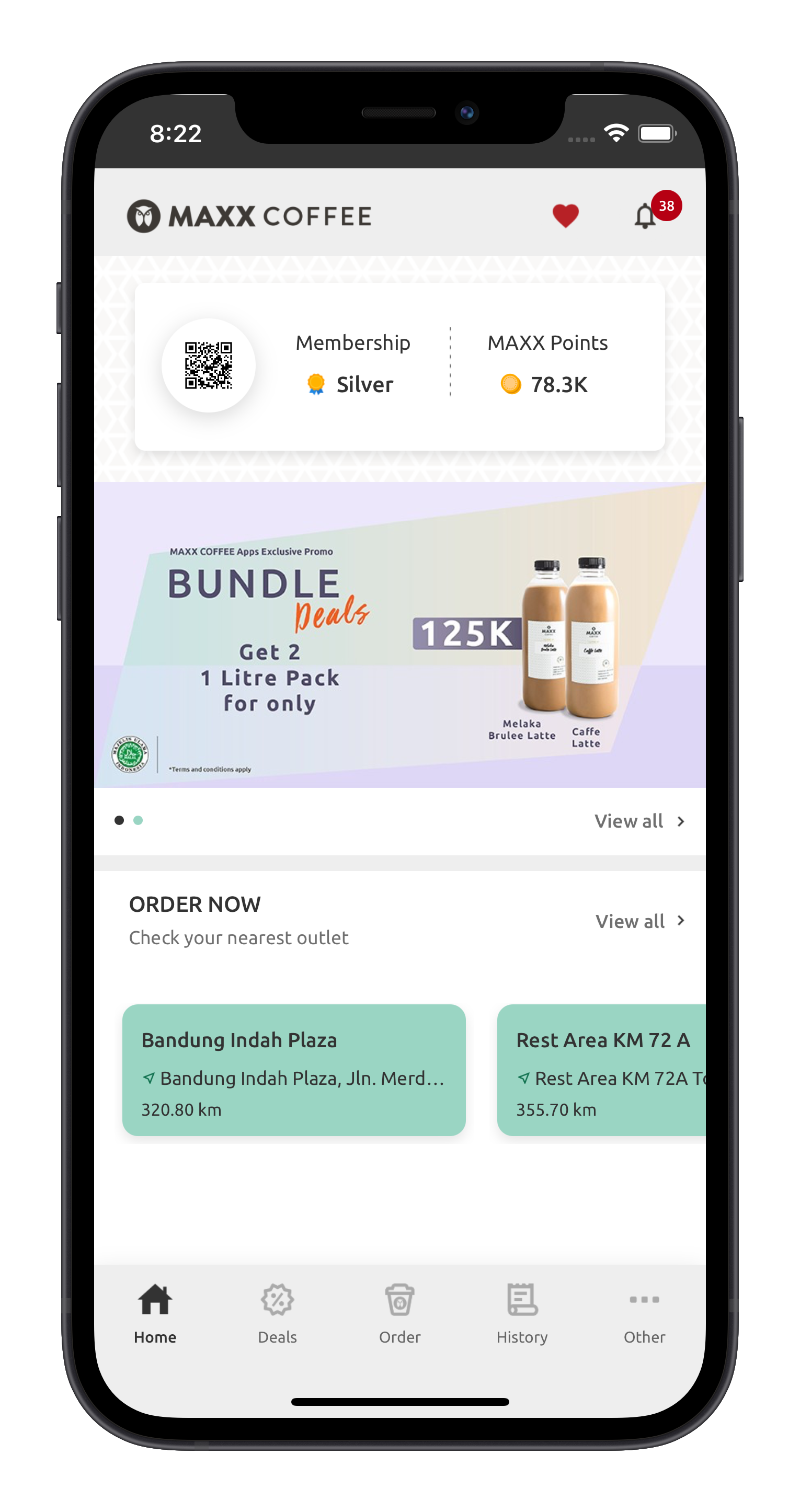 MAXX Coffee app