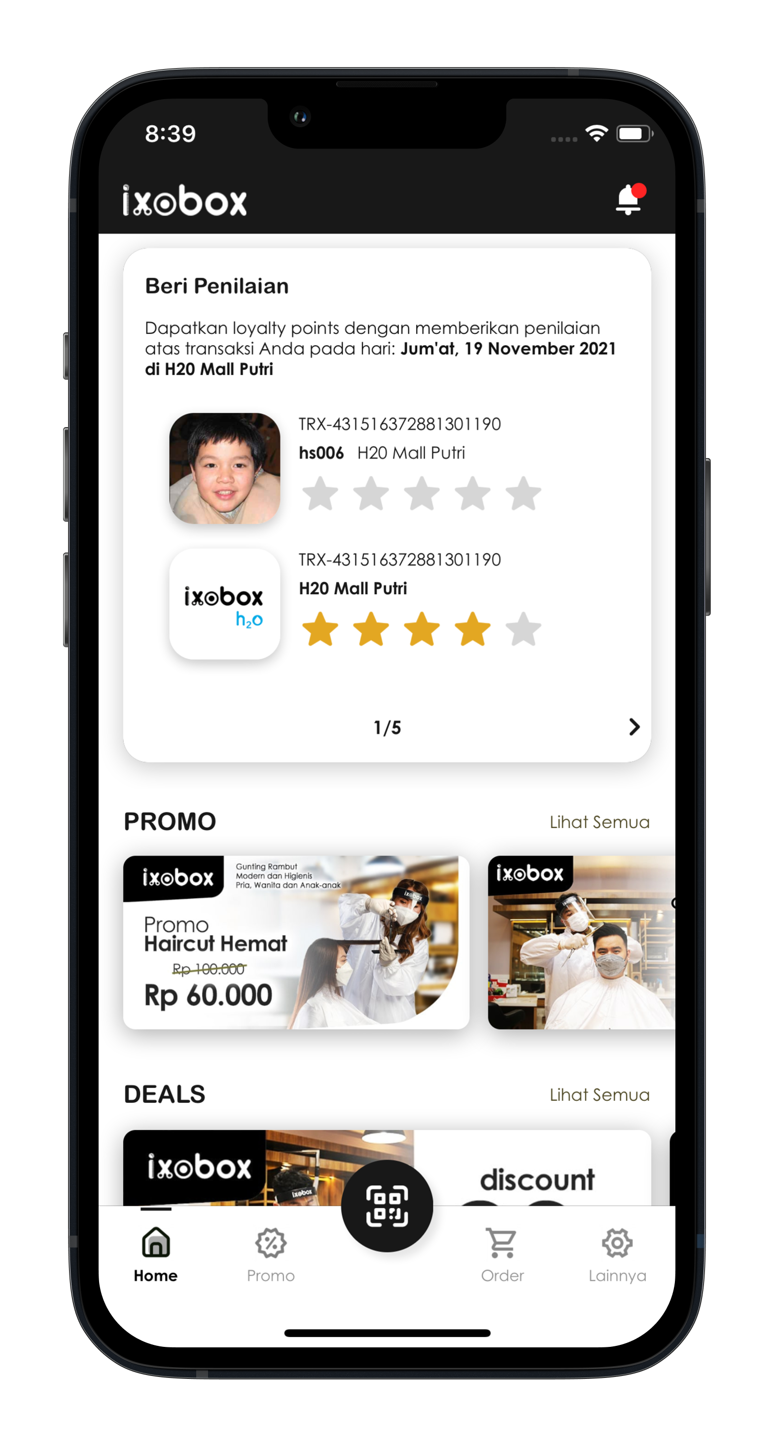 Ixobox app screenshot 2